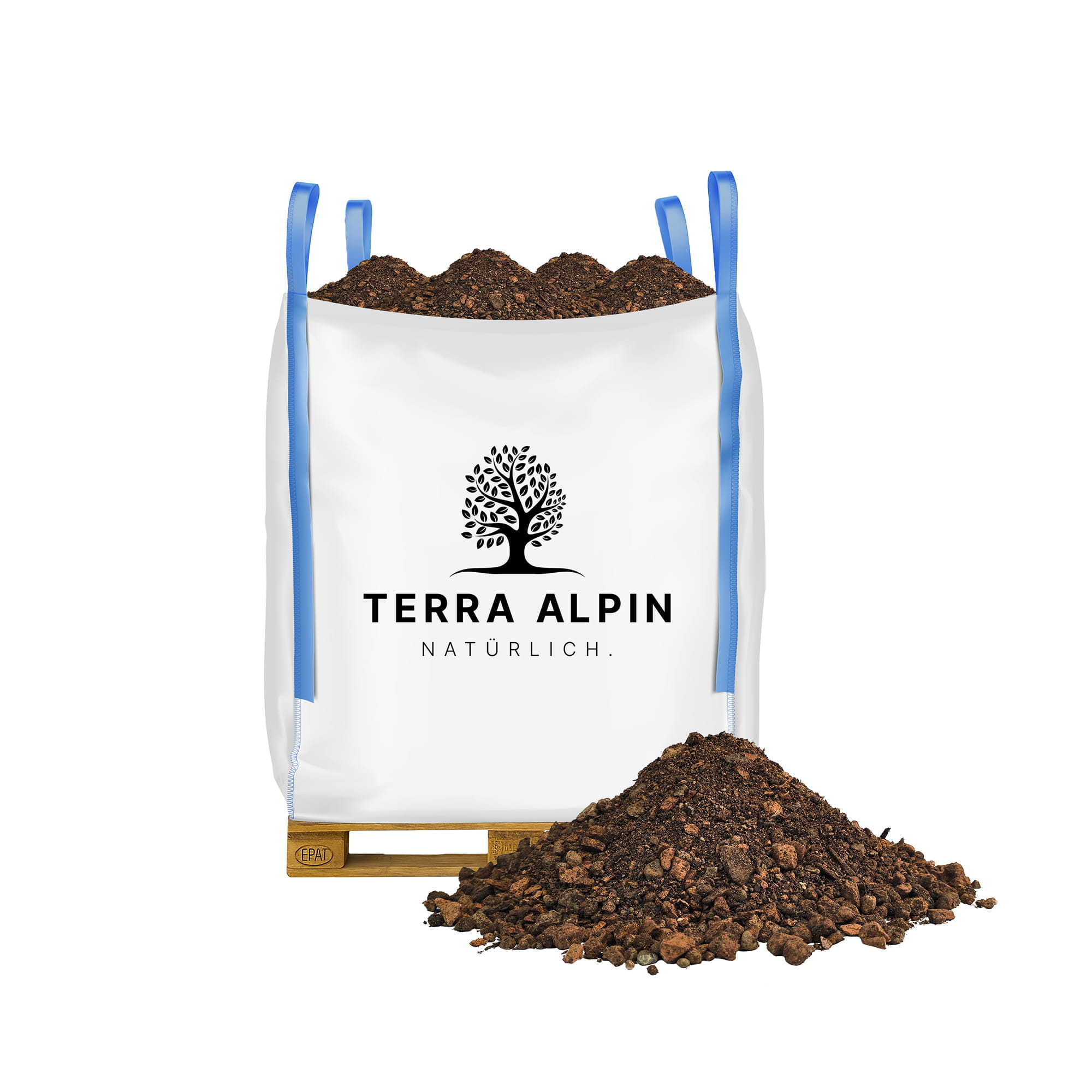 Dachsubstrat extensiv schwer - Big Bag 1 m³ (1.000 Liter)