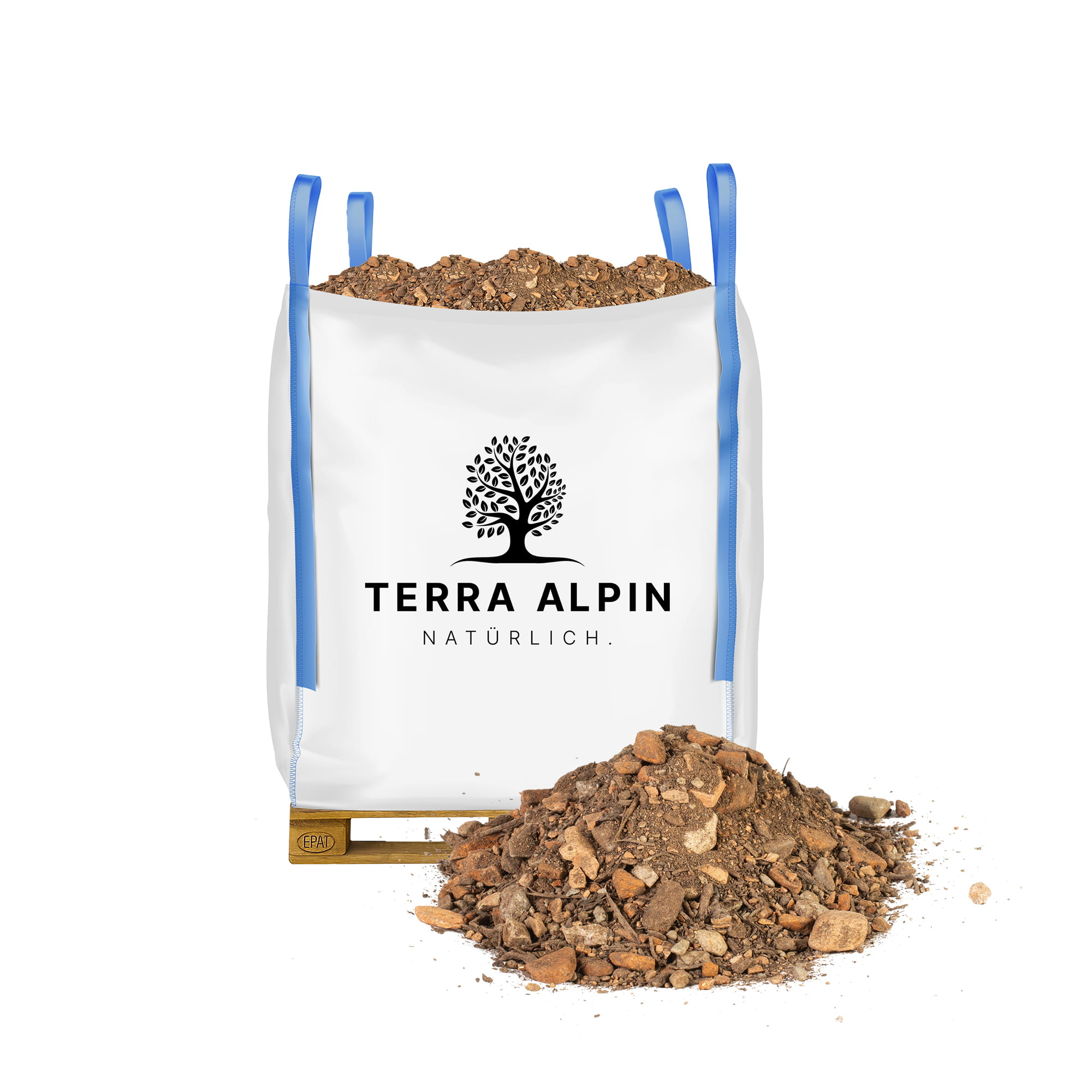 Dachsubstrat intensiv leicht - Big Bag 1 m³ (1.000 Liter)