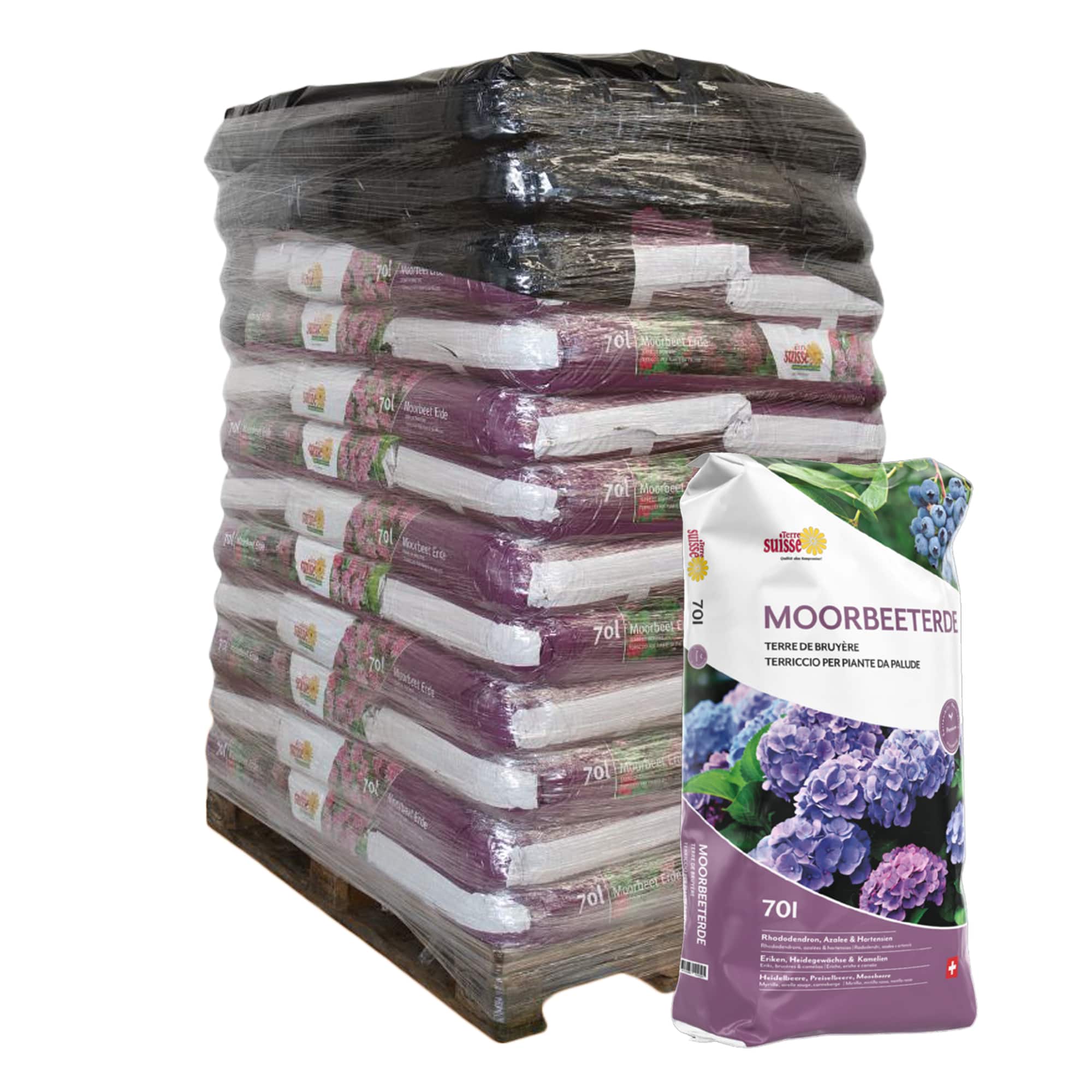 Palette-Sack-Moorbeeterde