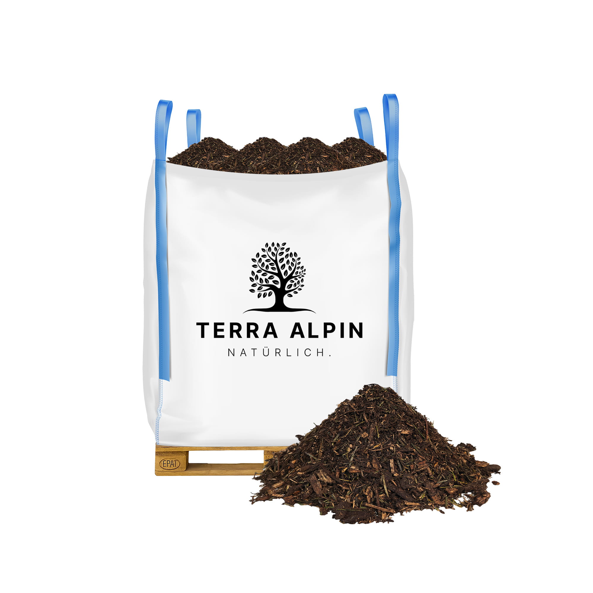 BIO Pferdeeinstreu Pferdebett - Big Bag 2 m³ (2.000 Liter)