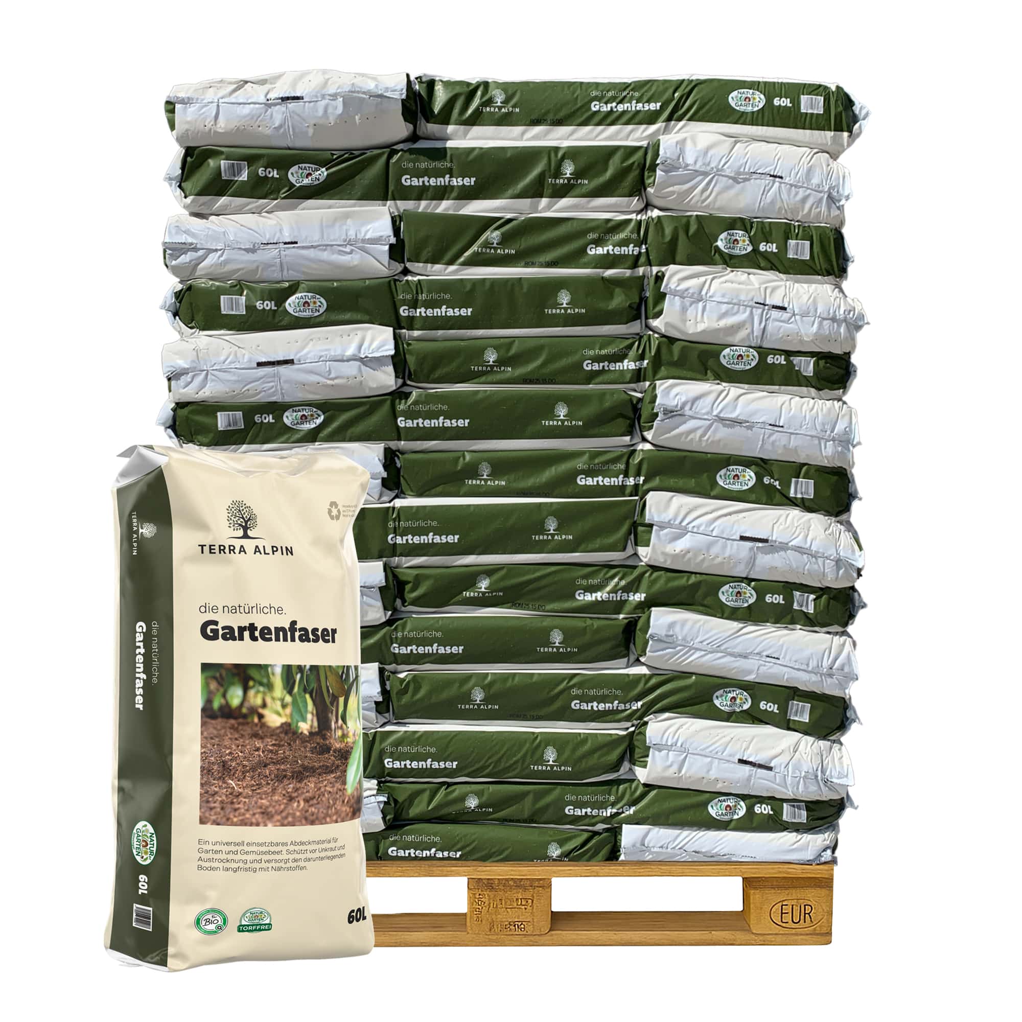 Gartenfaser Palette