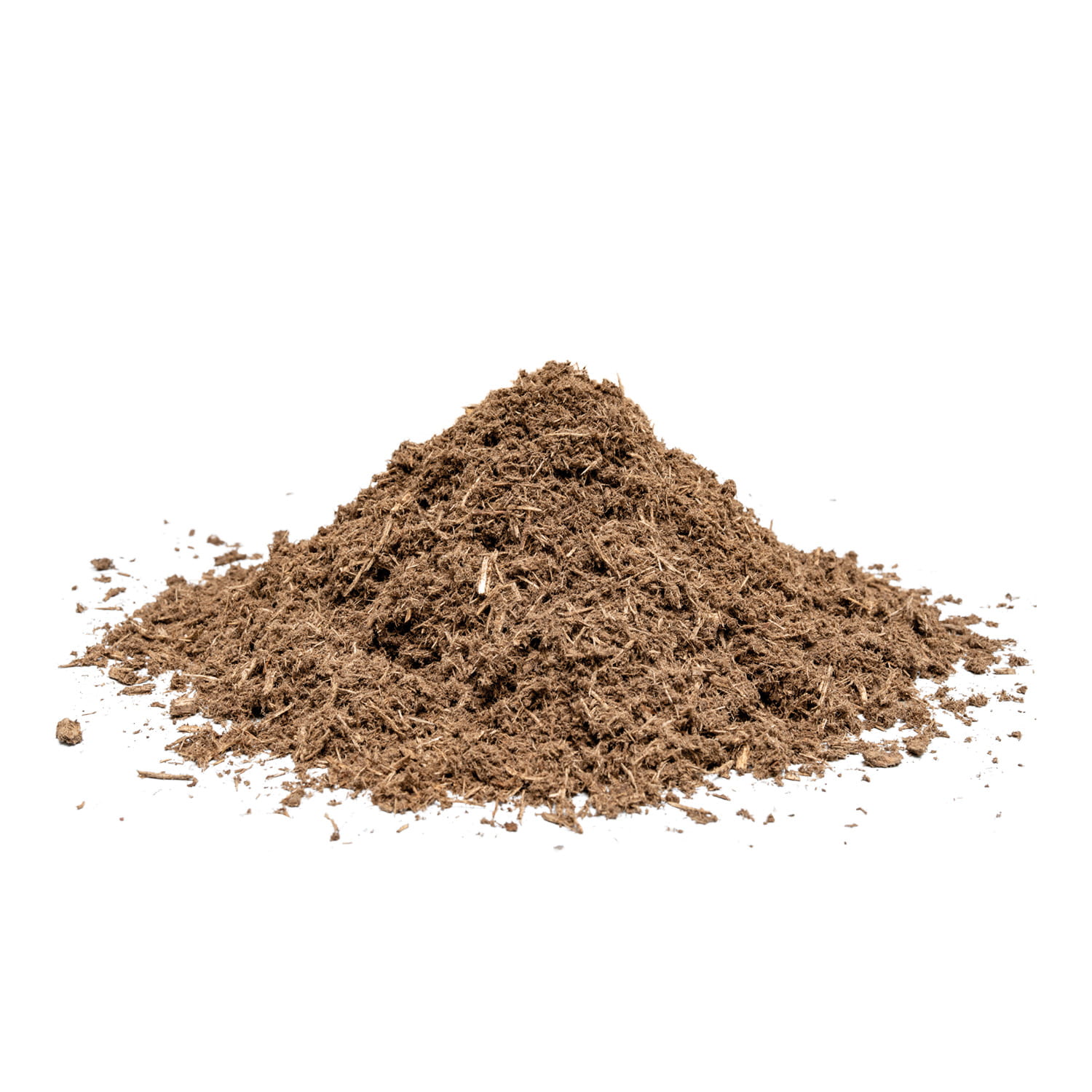 Gartenfaser Mulch - m³ (1.000 Liter) lose ab Werk (Selbstabholung, unverpackt)